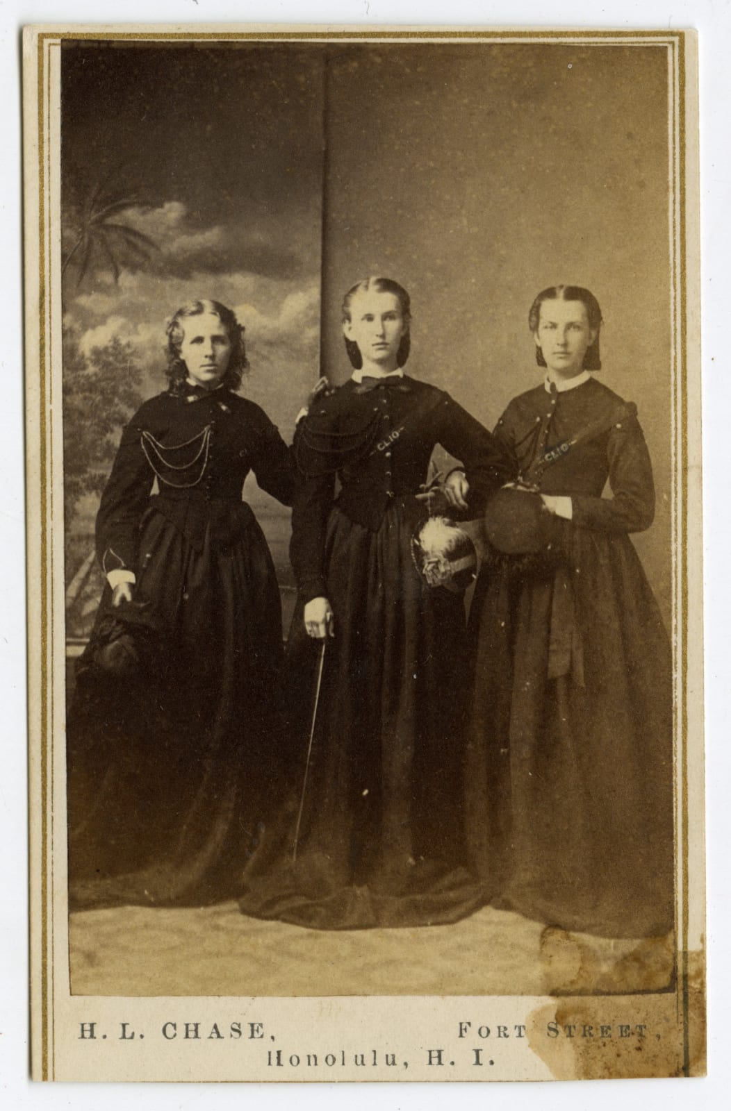 H.L. Chase; Crabbe & Meek, Large and Important Collection of CDVs Including Portraits of Notable Hawaiians and Early Residents, c. 1868