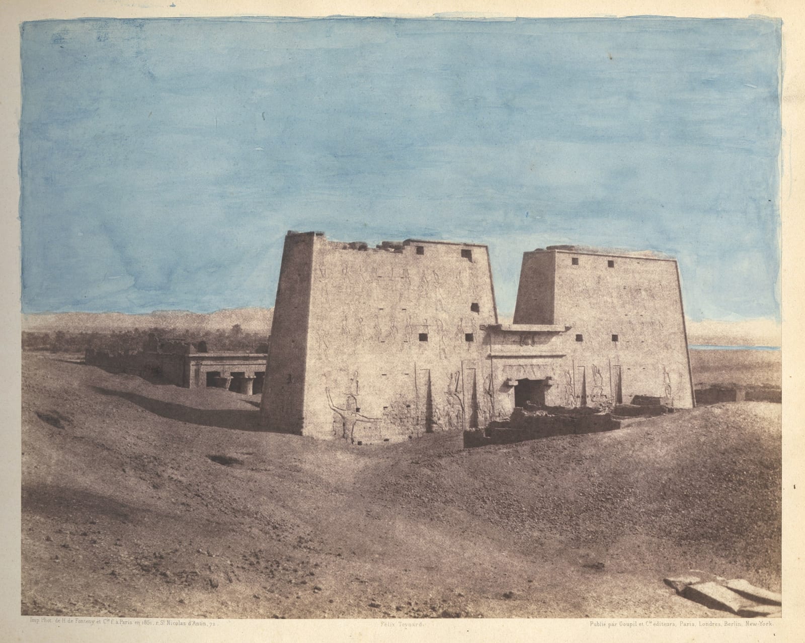 Felix Teynard, Collection of Views from "Egypte et Nubie", c. 1851