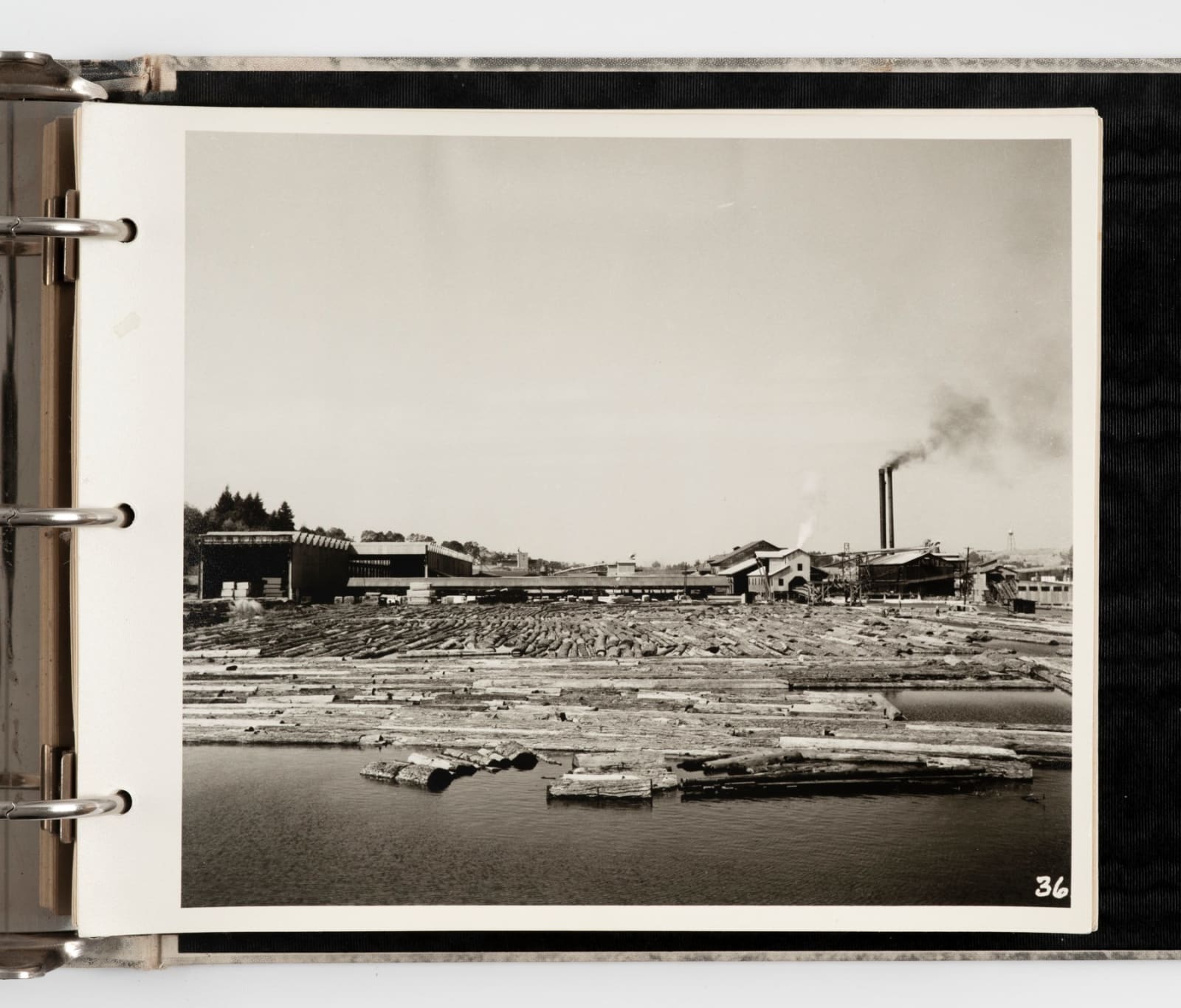 Booth Kelly Lumber Co., Presentation Album Showing the Logging Operations of a Company in Springfield, Oregon, 1950s