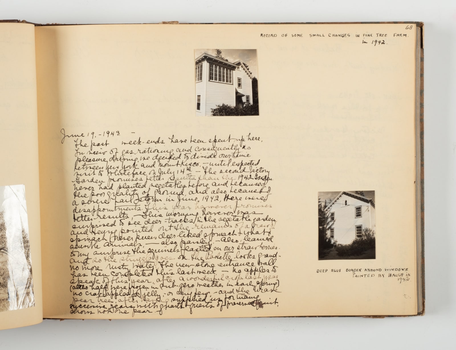 [Aline Meyer Liebman], Guest Book of an Early MOMA Patron with Signatures, Drawings, and Photographs by Diego Rivera, Frida Kahlo, Edward Steichen, and others, 1930s-50s