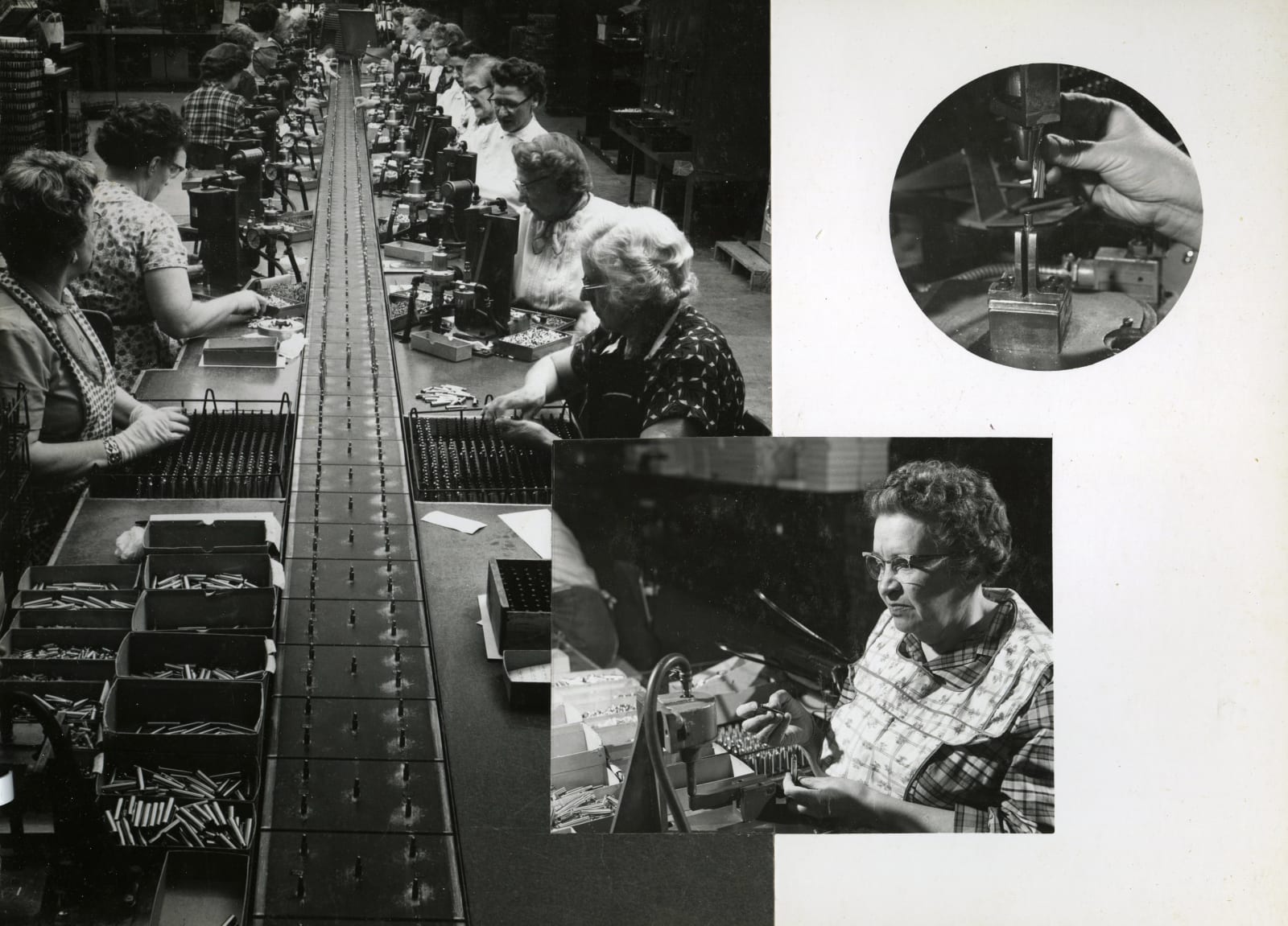 Jim Warner, Photographic Presentation Album Showing the Parker Pen Company in Janesville, WI , 1950s