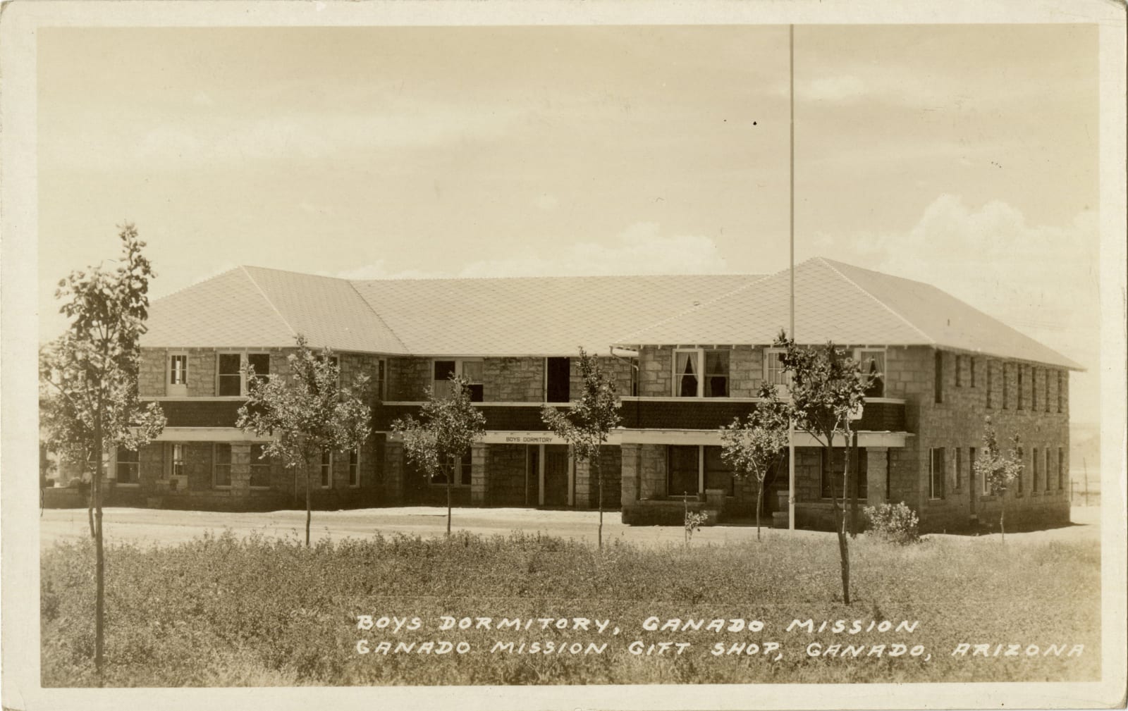 Frasher's Photo Studio, Photo-postcards of the Ganado Mission, Arizona, 1930s