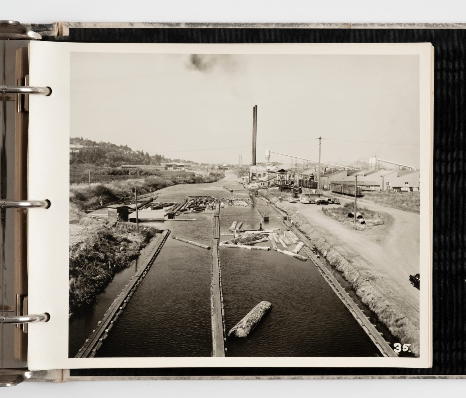 Booth Kelly Lumber Co., Presentation Album Showing the Logging Operations of a Company in Springfield, Oregon, 1950s