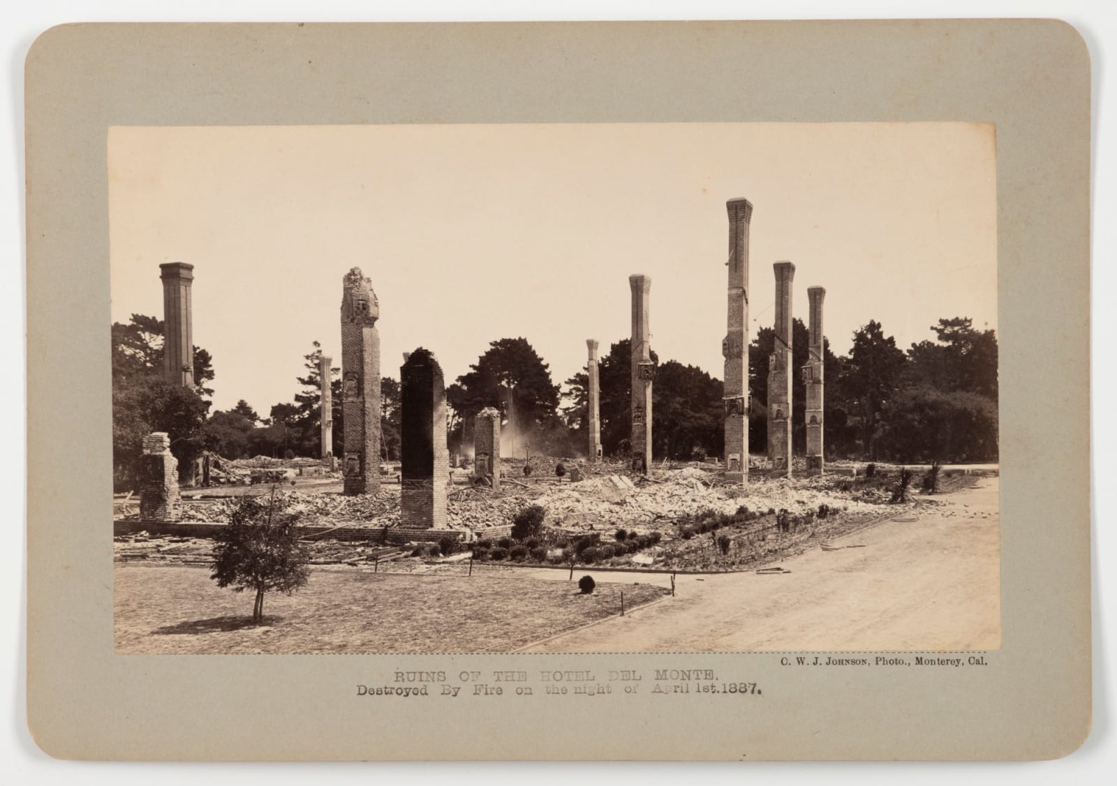 C. W. J. Johnson, Views of the Hotel Del Monte, Monterey, CA, 1887