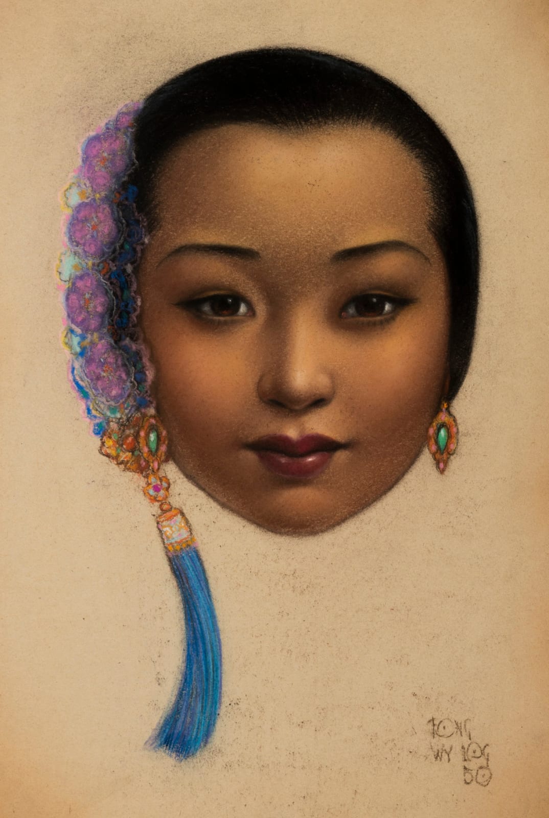 Wy Log Fong, Ten Chinese-American Portraits, 1940s-50s