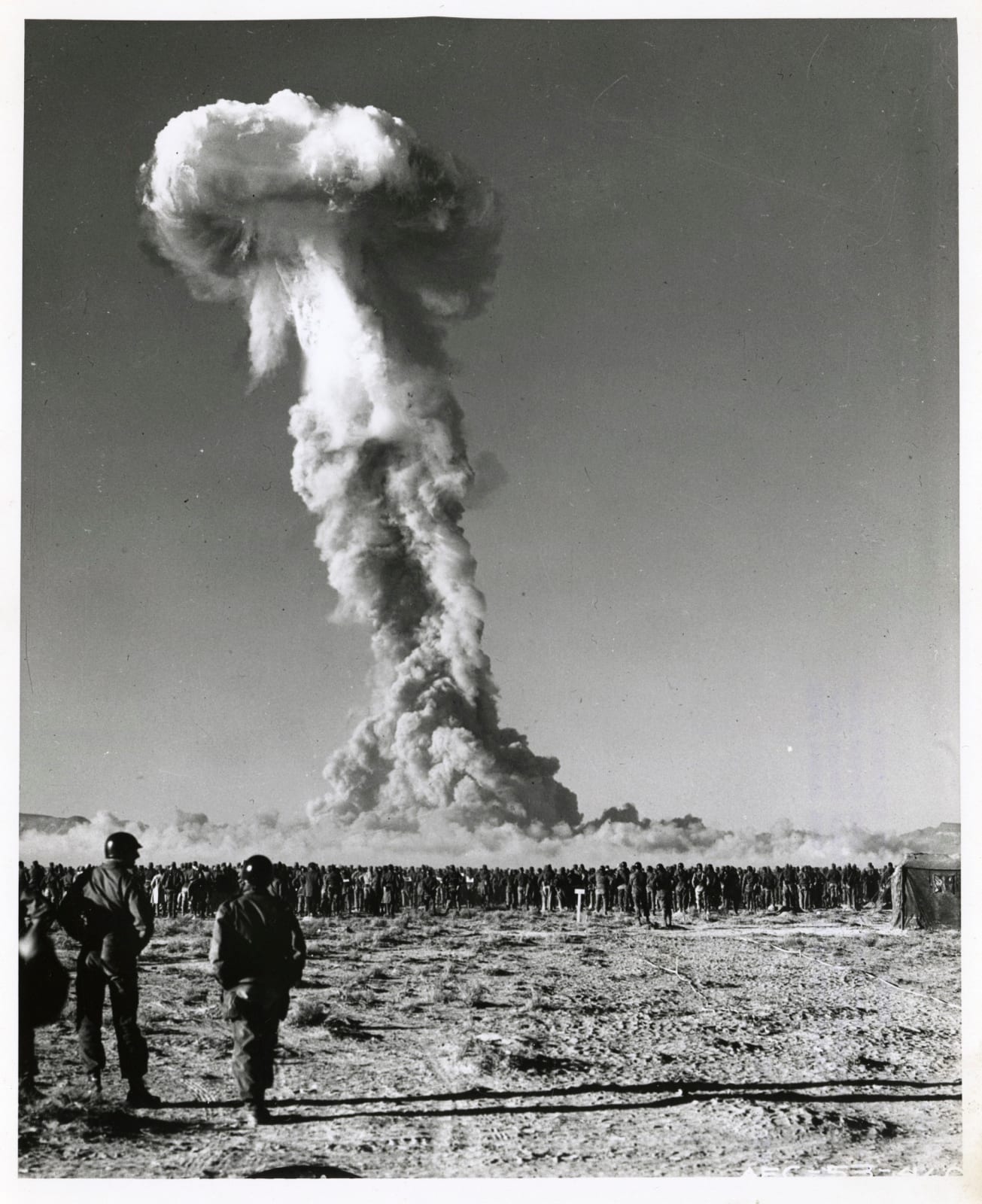 [A-Bomb], Atomic Testing at the Nevada Proving Grounds, 1951