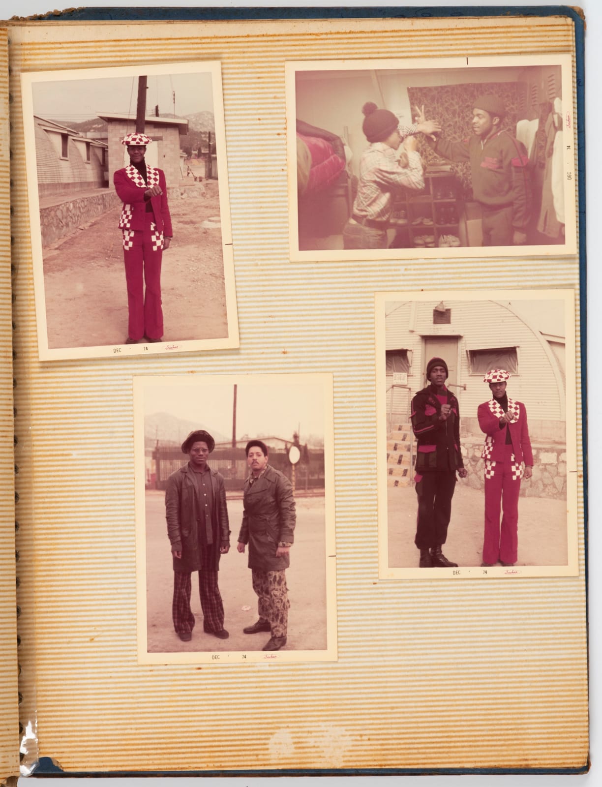 Bro. Ernest Green Jr., Pair of Vibrant, Dynamic Albums Documenting Black Power and Martial Arts at an Army Base in South Korea, 1974-75
