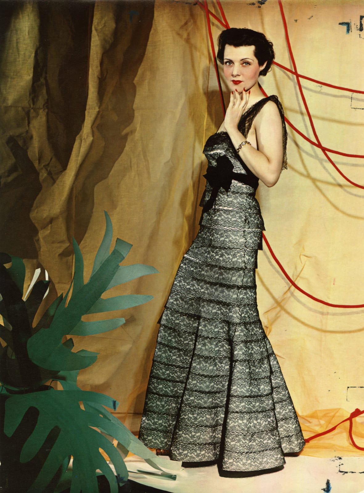 Unknown, Early Color Fashion Portrait, 1930s