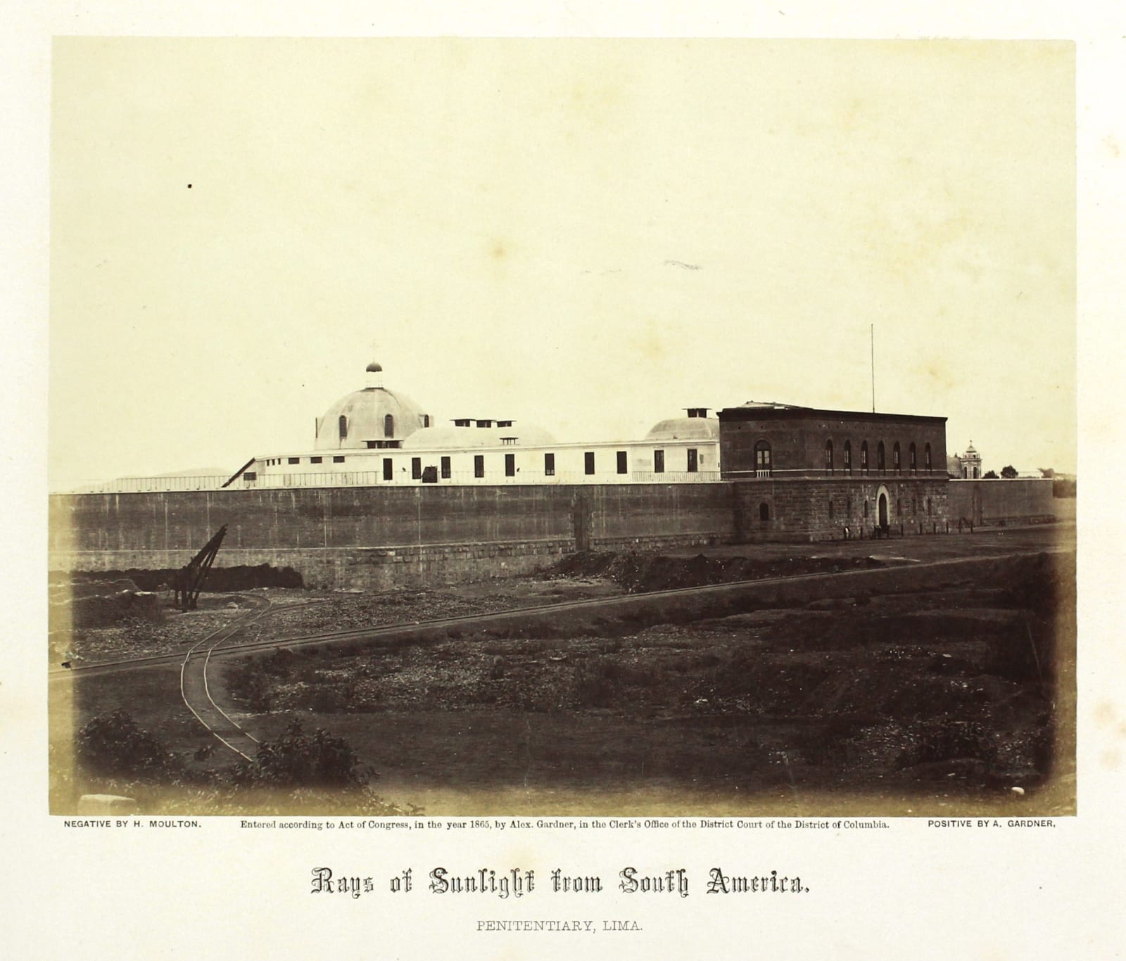 Alexander Gardner & Henry De Witt Moulton, Rays of Sunlight from South America, 1865