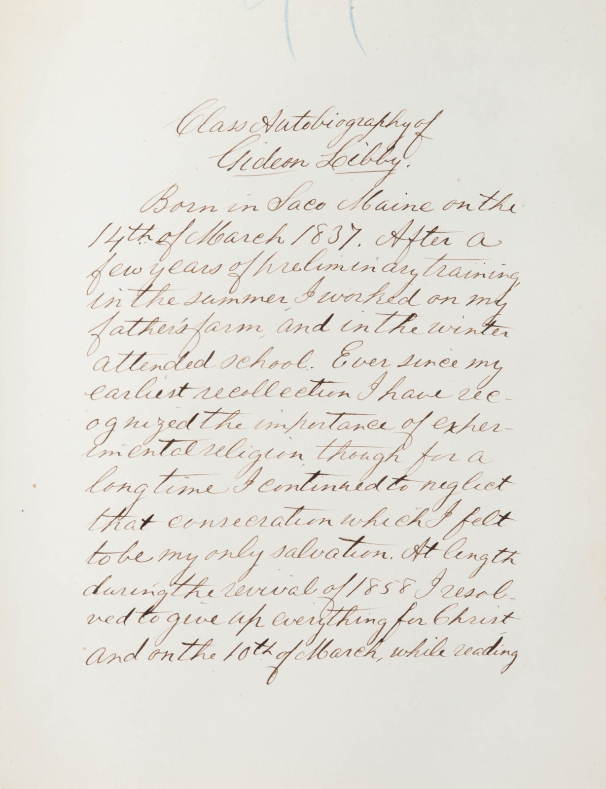 [Garrett Biblical Institute], Photographically-Illustrated Yearbook with Manuscript Biographies, 1867