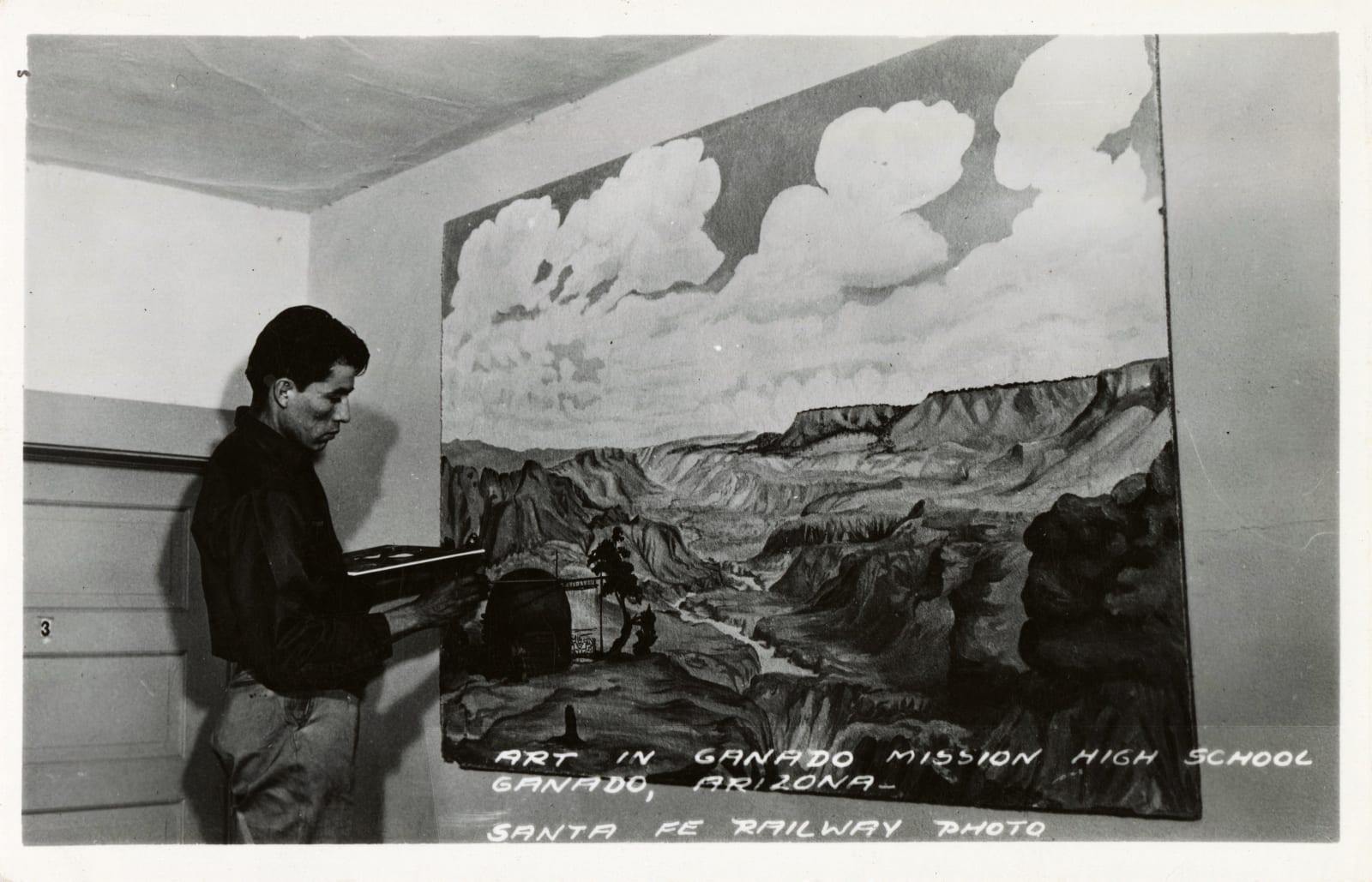 Frasher's Photo Studio, Photo-postcards of the Ganado Mission, Arizona, 1930s