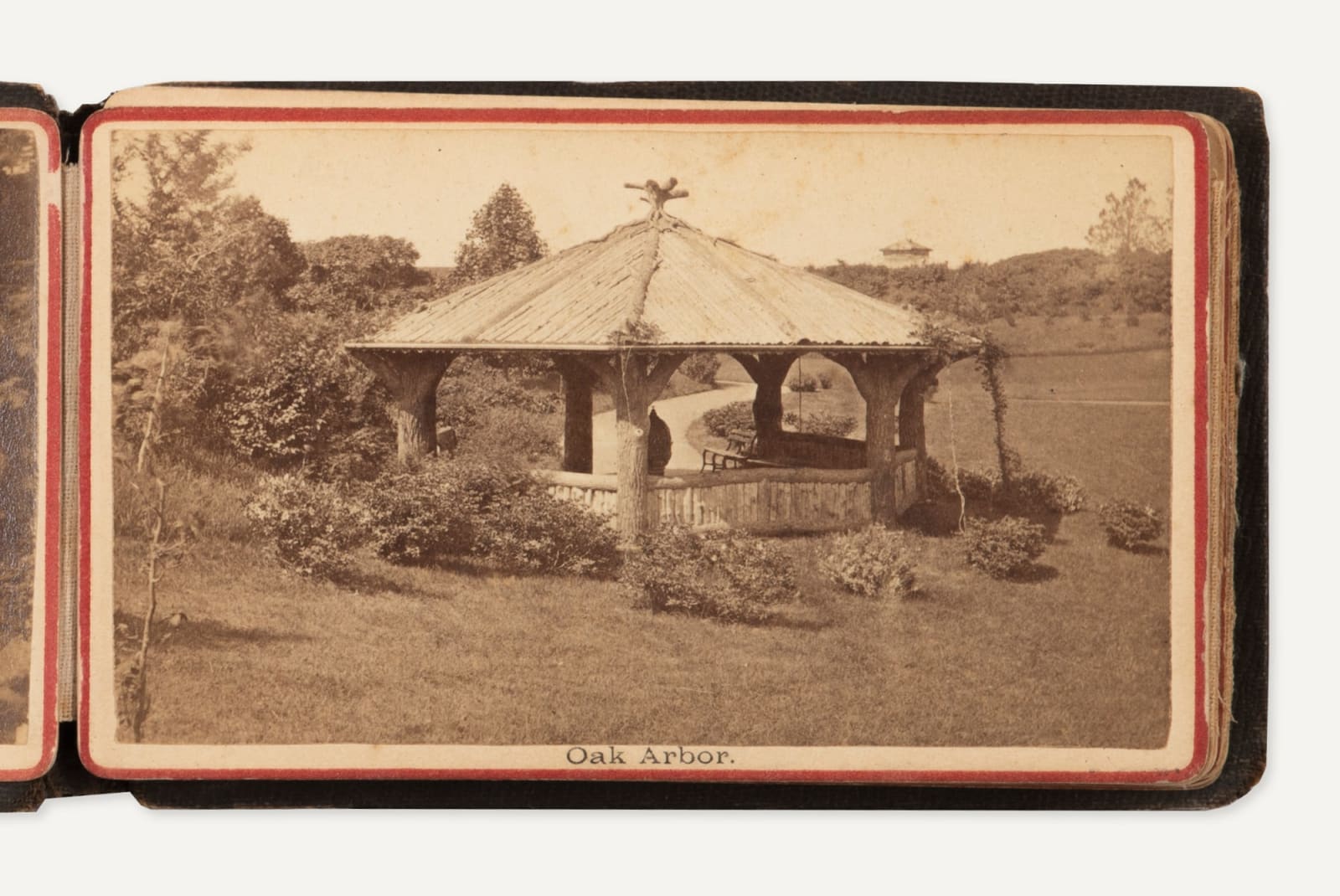 J.W. & J.S. Moulton, An Accordion-Style CDV Album entitled "Prospect Park Through the Camera", 1870s
