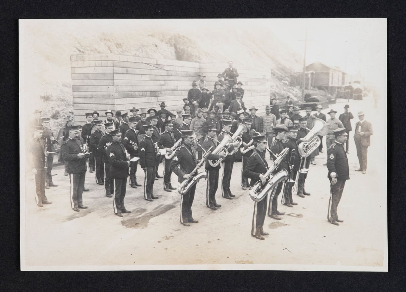 [Gen. Henry G. Mathewson], Photo Album Showing the California National Guard after the 1906 Earthquake and Elsewhere, 1906-1908