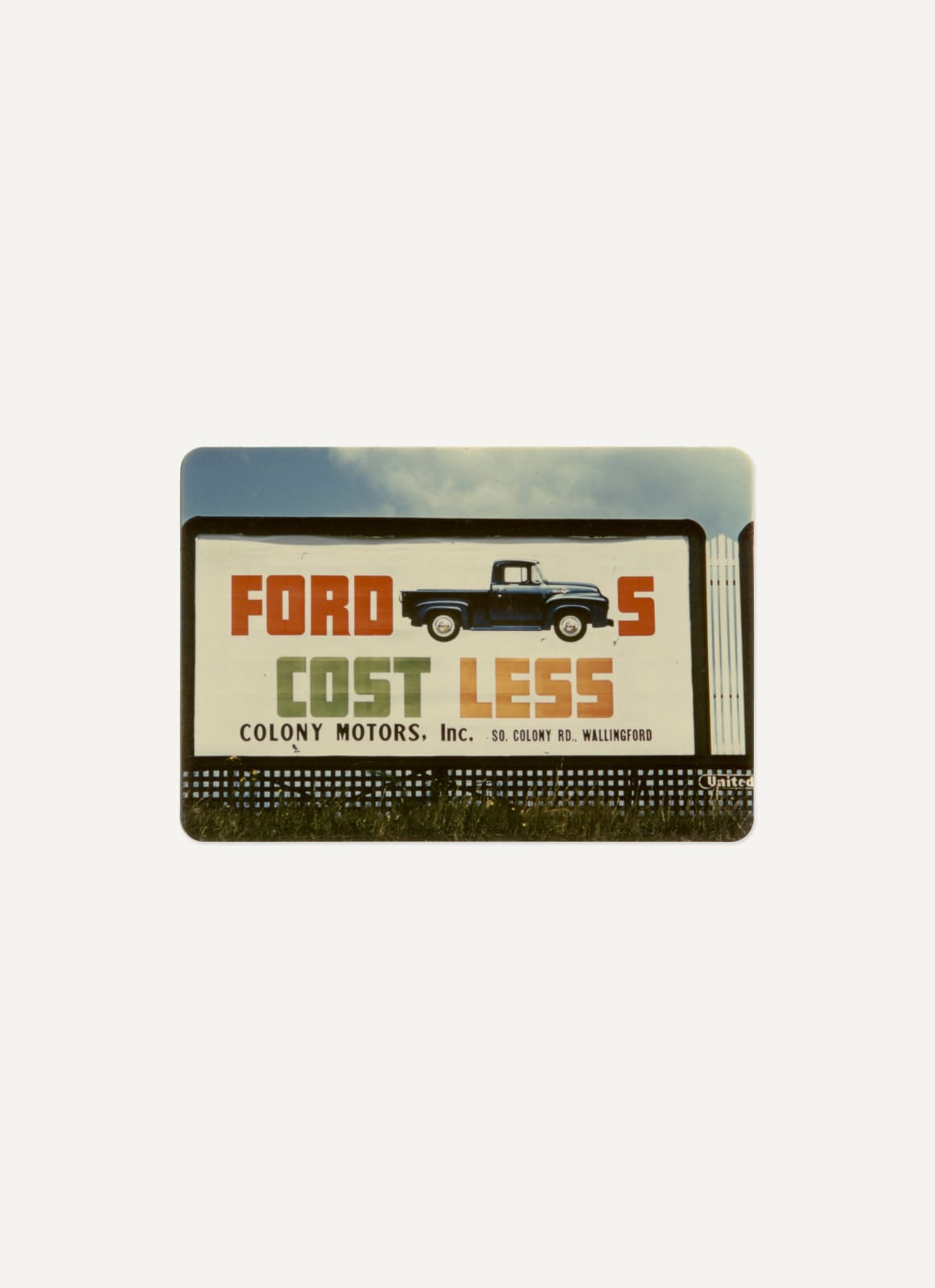 [American Billboards], Ford Trucks, New Haven, 1956