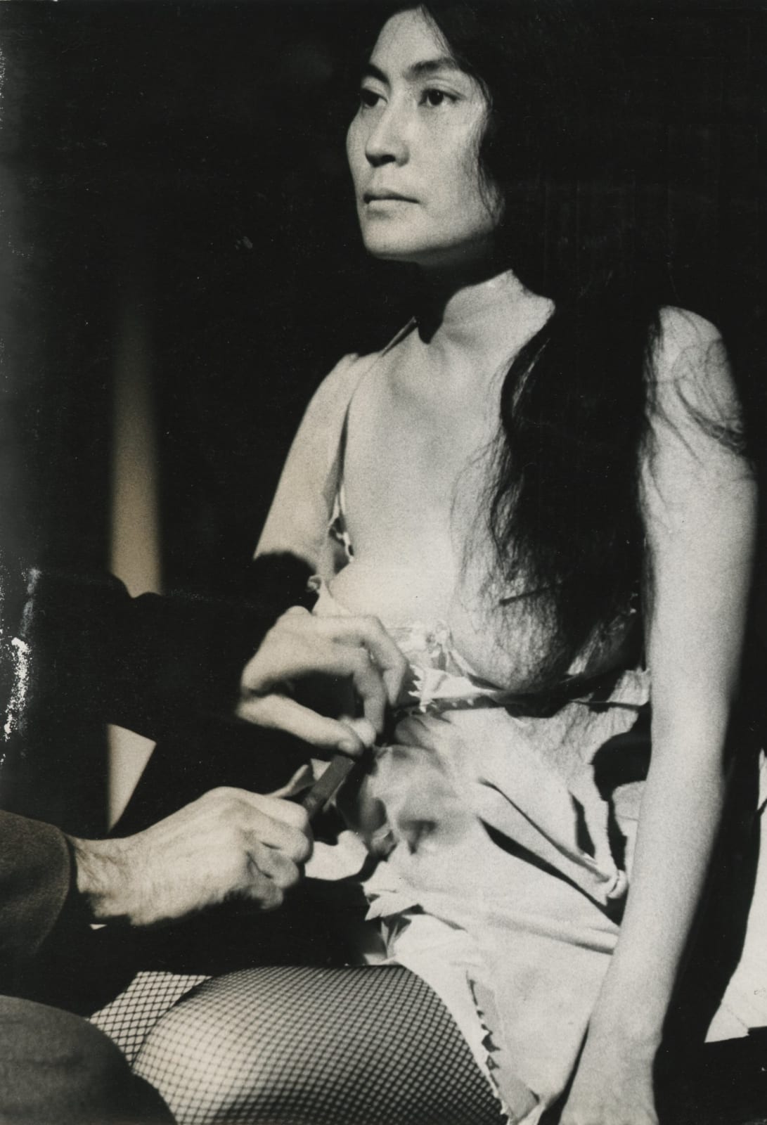 John Prosser, Yoko Ono's Cut Piece at DIAS, London, 1966