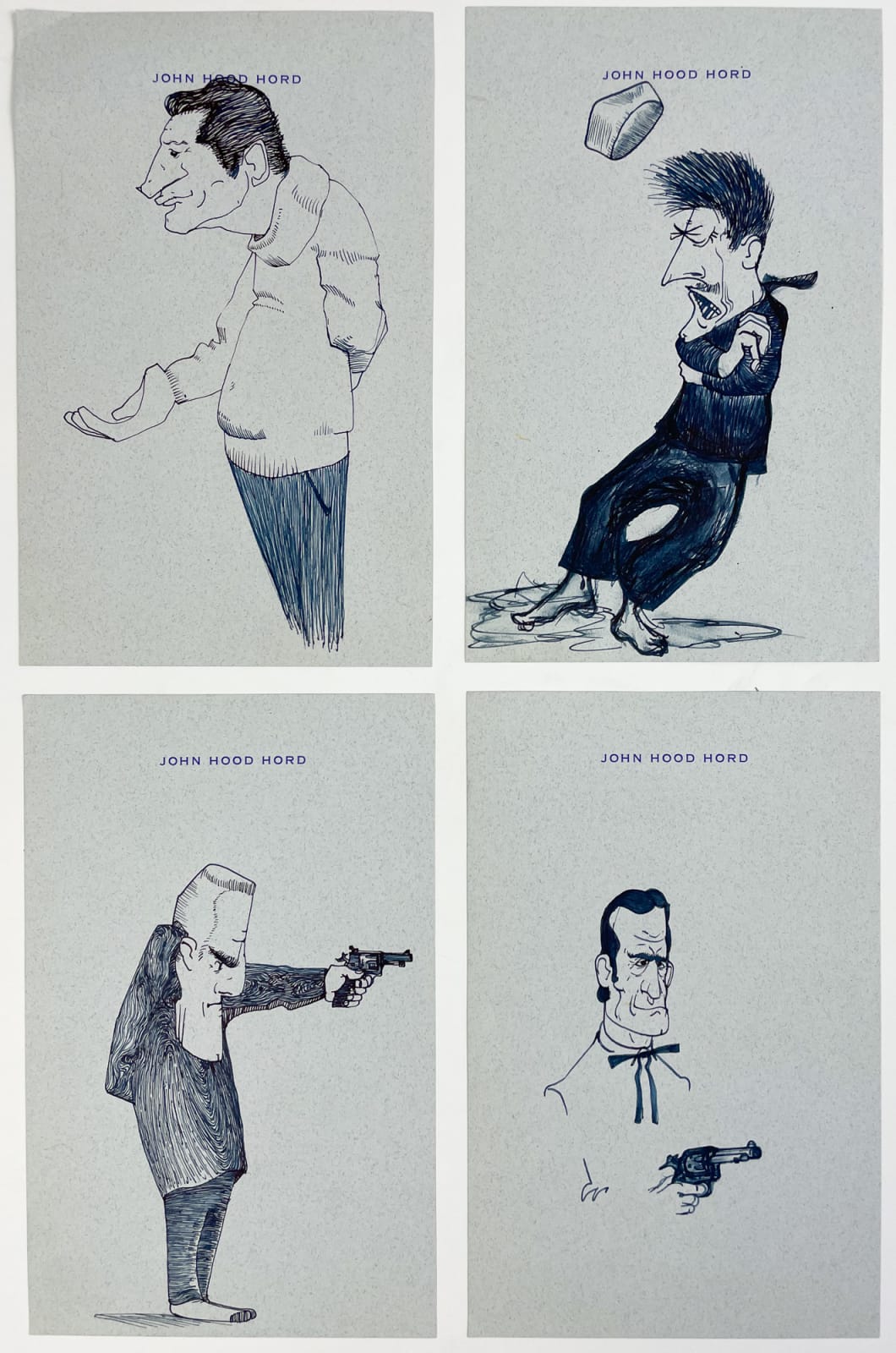 John Hood Hord, [Archive of Vietnam-era Drawings], 1960s