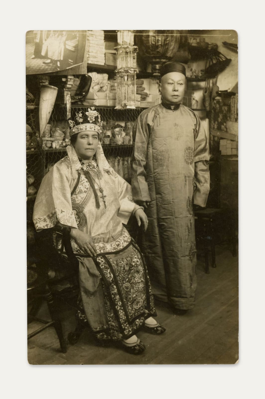 [Mr. & Mrs. Wong Sun Yue Clemens], Collection of Photographic Souvenir Postcards Produced by the Couple and Sold in Their San Francisco Curio Shop, 1906-1910
