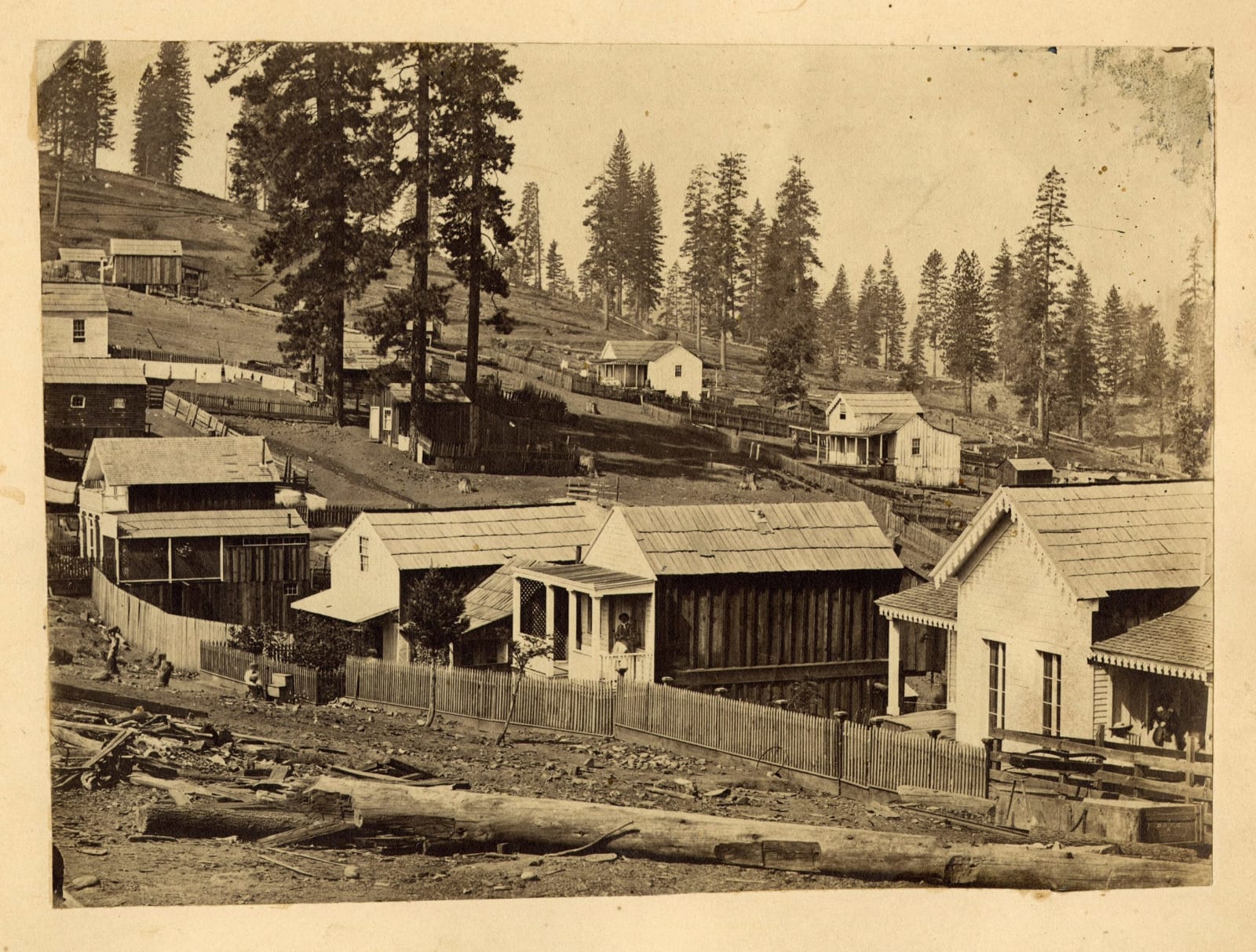 Unknown, Five Early Views of Dutch Flat, California, and Surrounding Environs, 1850s