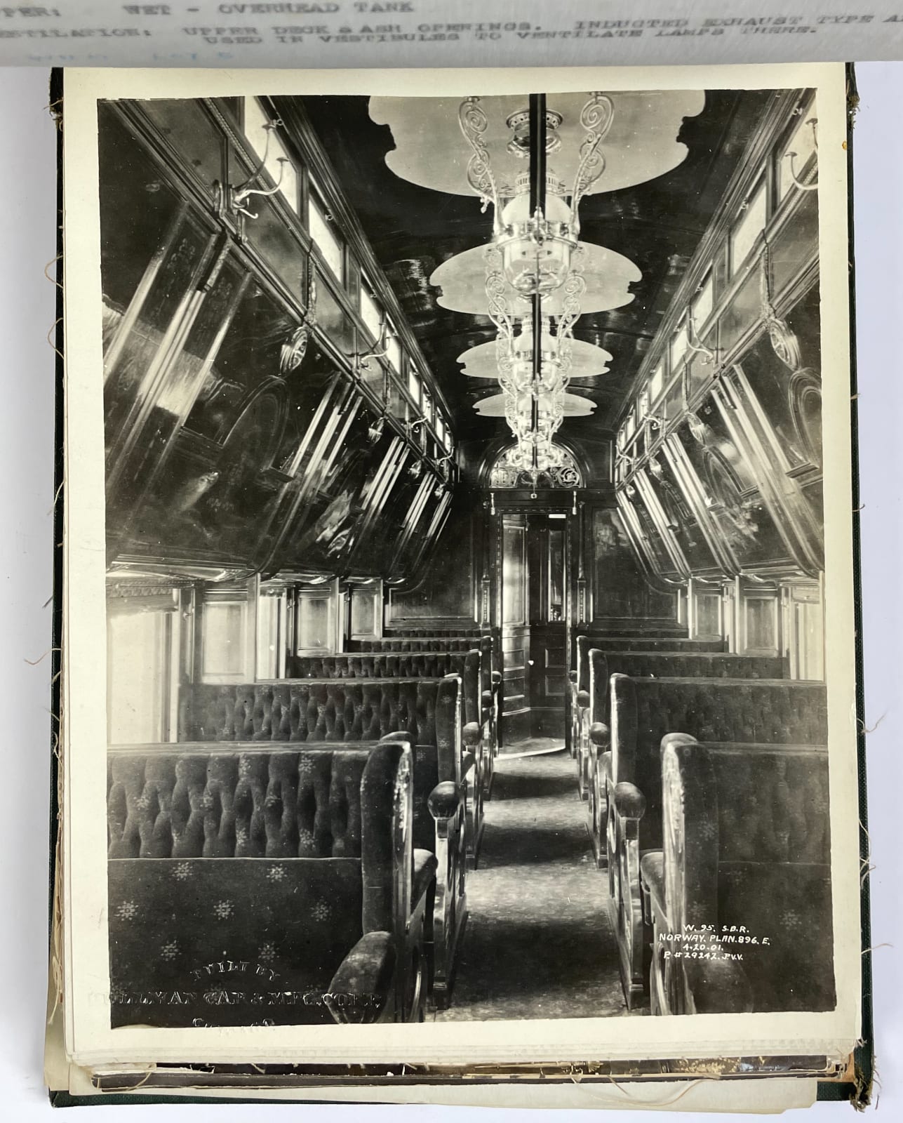 [Pullman Car Company], Expansive archive pertaining to the important American company, 1880s-1950s
