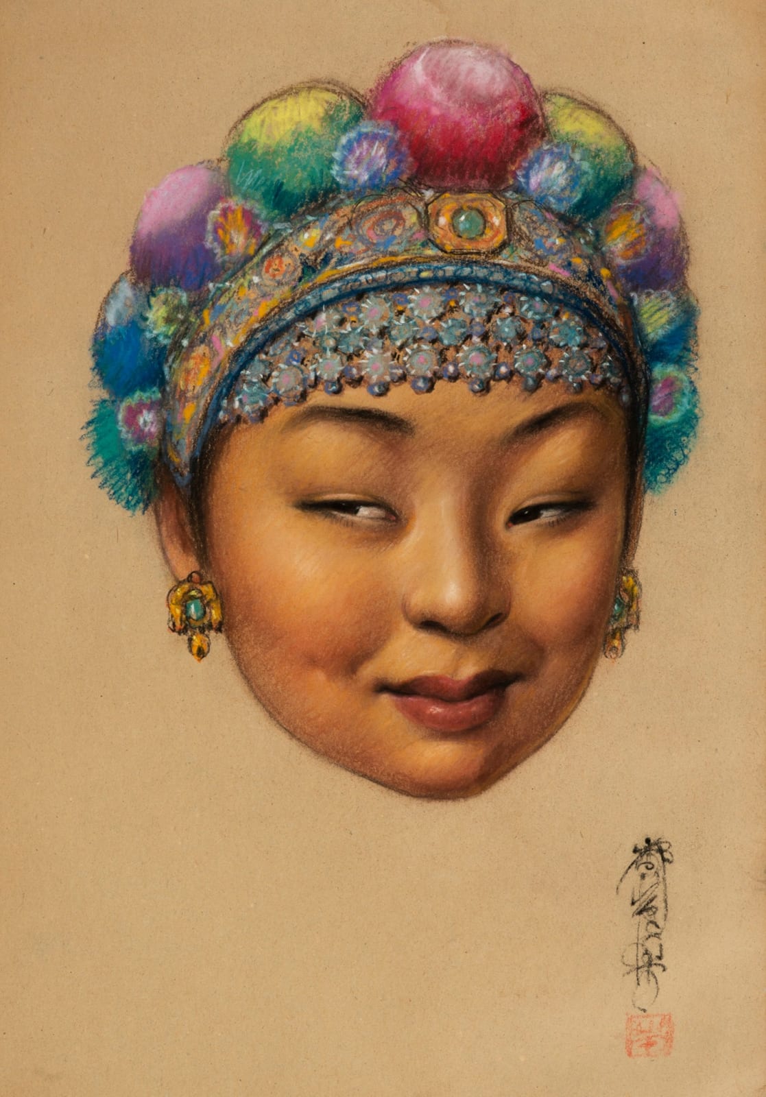 Wy Log Fong, Ten Chinese-American Portraits, 1940s-50s