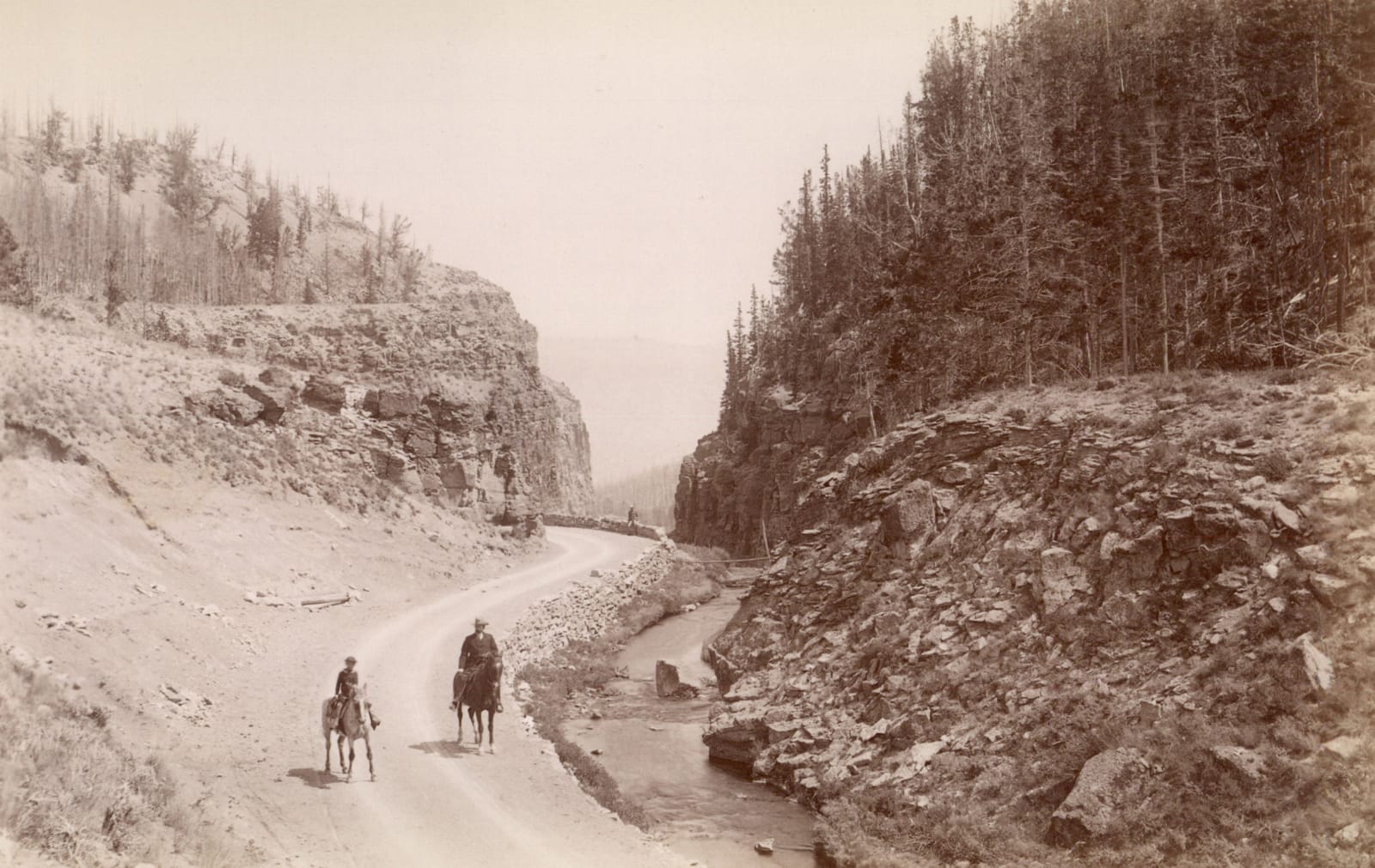 F. Jay Haynes, West Entrance, Golden Gate, C. 1880s