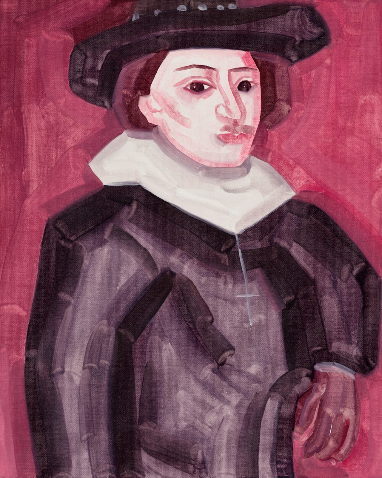 HU Zi, Rembrandt 1632 (after Rembrandt) 摹伦勃朗的伦勃朗1632, 2019