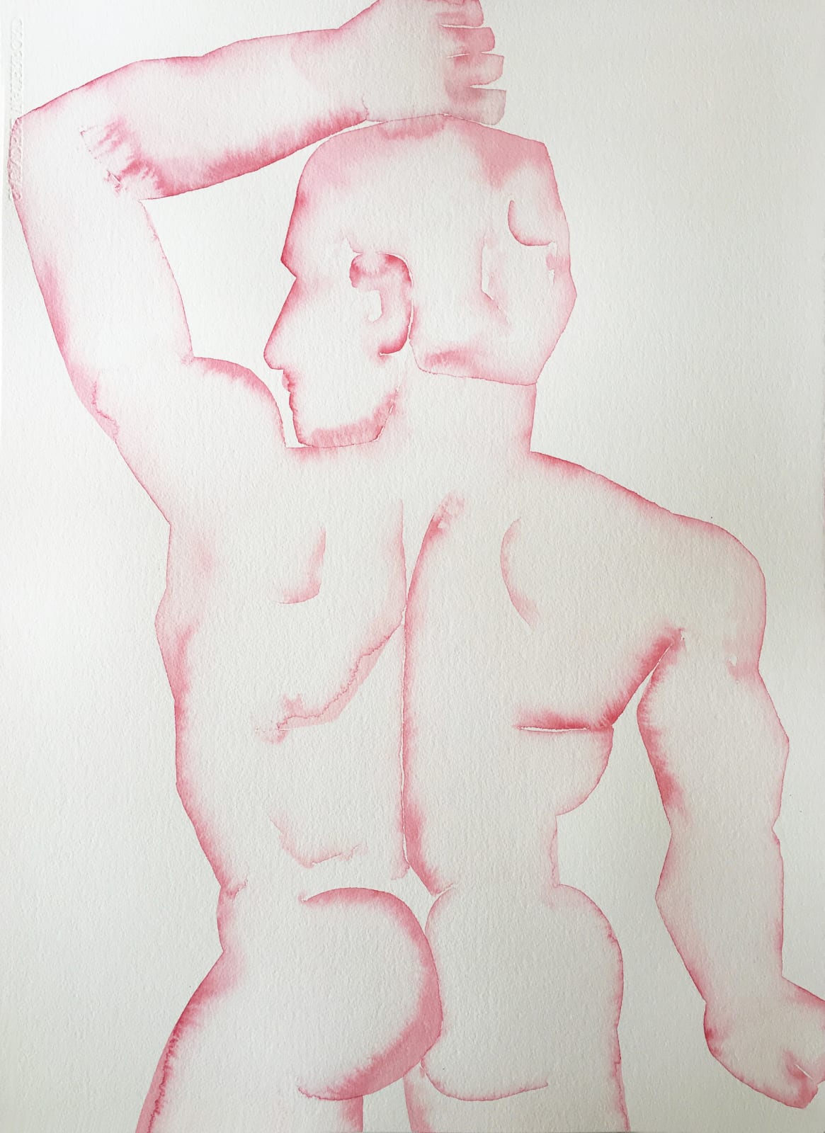 HU Zi, Wrestler I, 2017