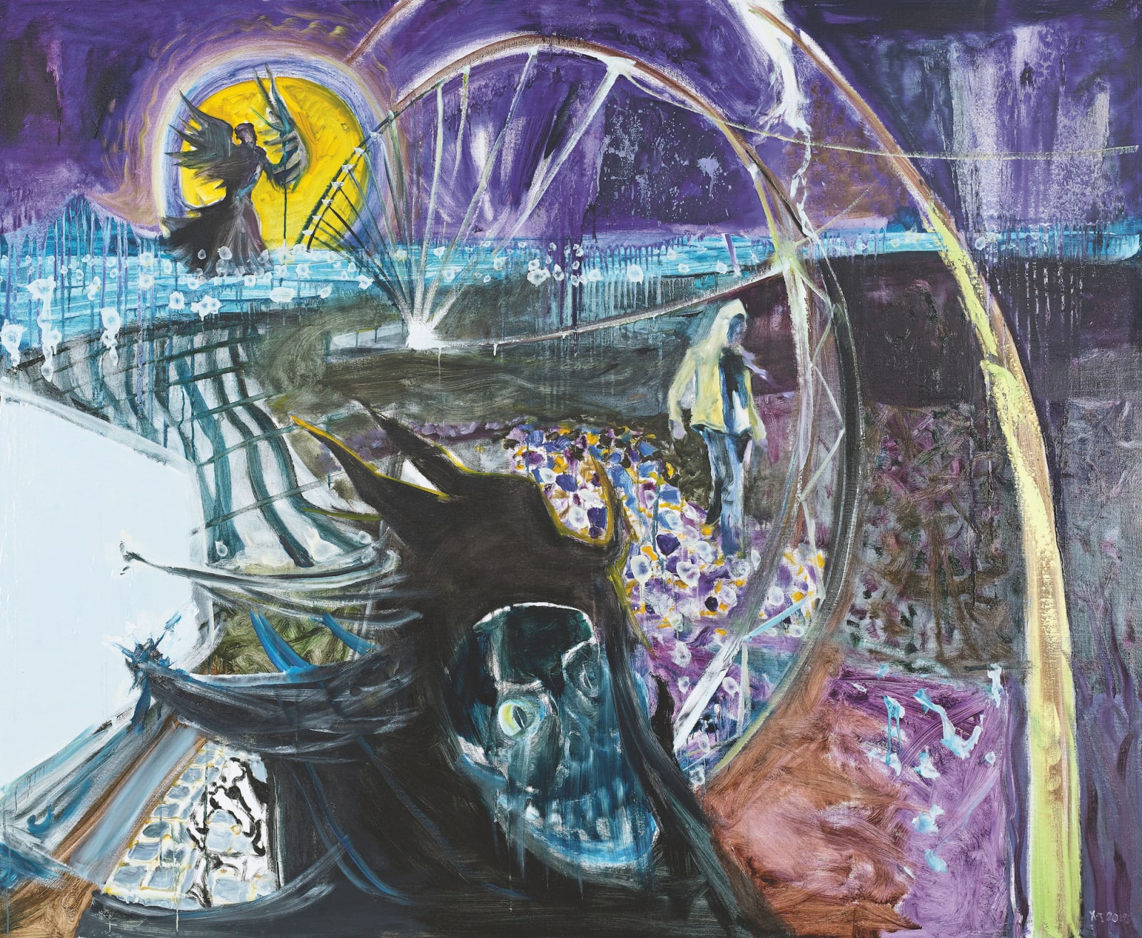 XU Jin, The Shadowy Web 暗网, 2018