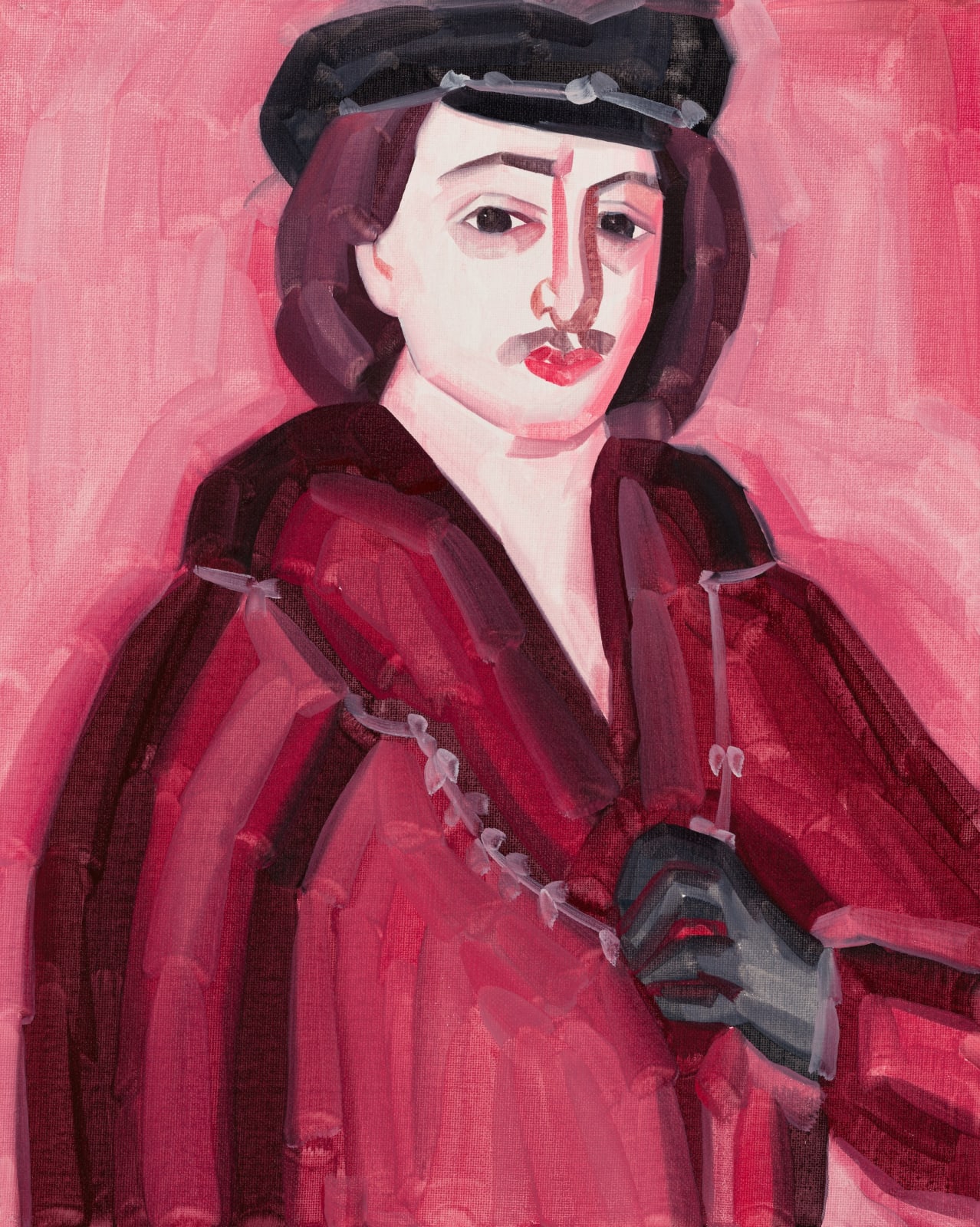 HU Zi, Rembrandt 1633 (after Rembrandt) 摹伦勃朗的伦勃朗1633, 2019