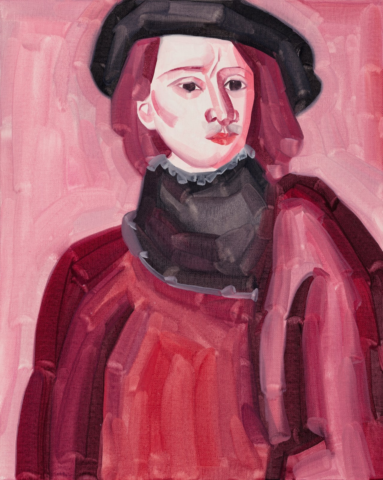 HU Zi, Rembrandt 1634 (after Rembrandt) 摹伦勃朗的伦勃朗1634, 2019