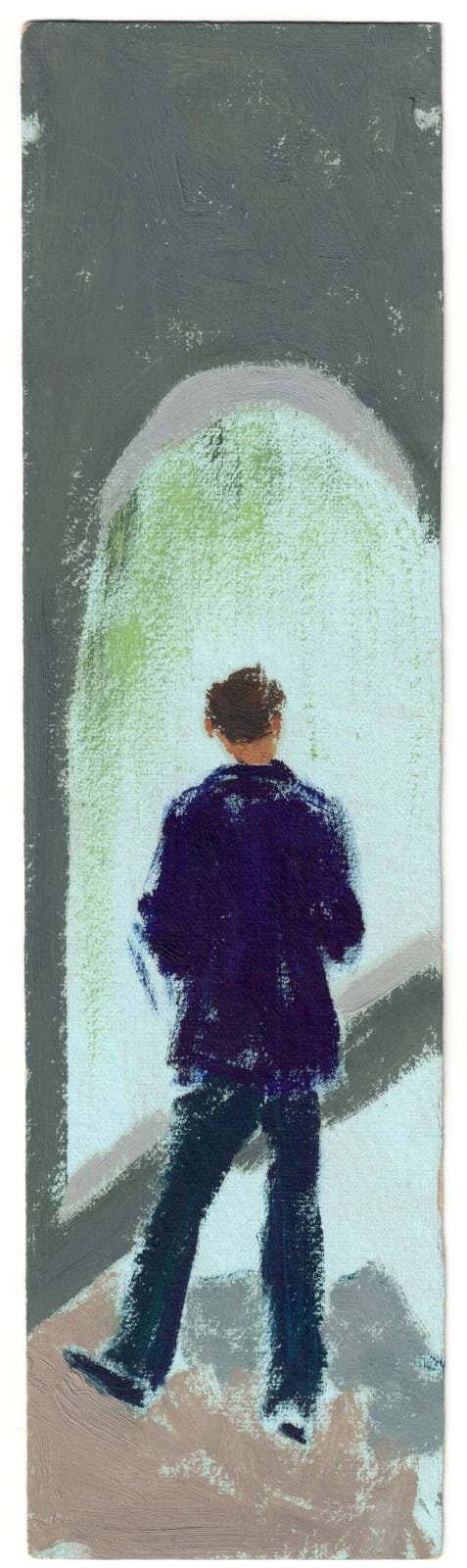 LI Shan, When ZHANG Wei Was Sketching 正在写生的张伟, 1970s