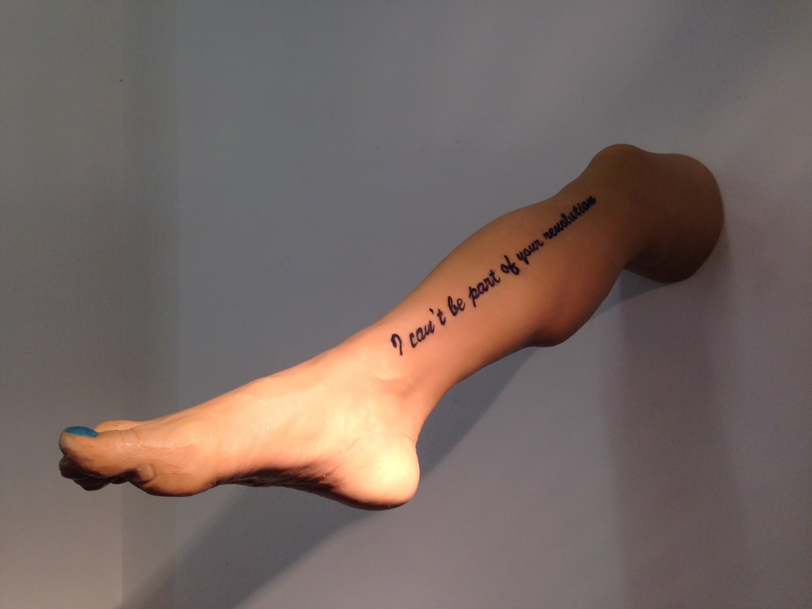 JIN Feng, A delicious Leg 肥美入口的感觉, 2014