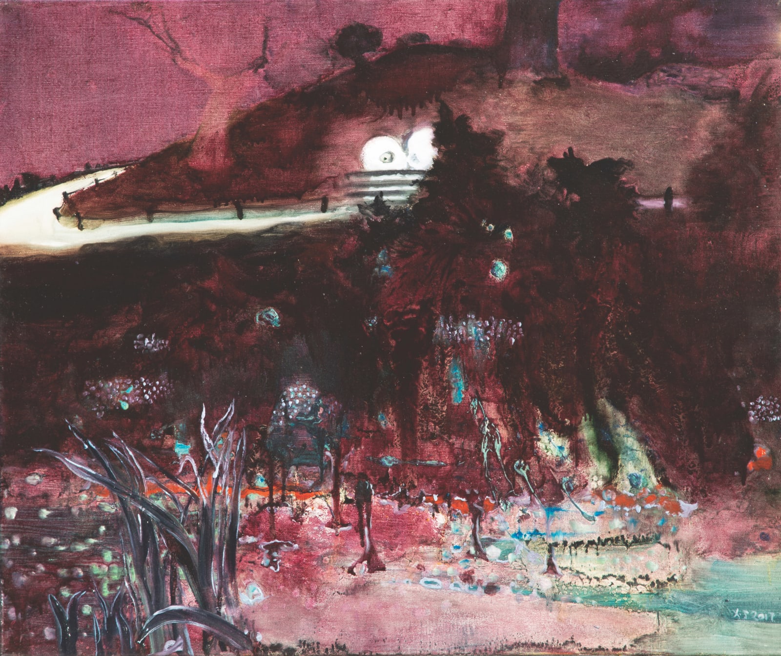 XU Jin, Colorful Night 夜之缤纷, 2017