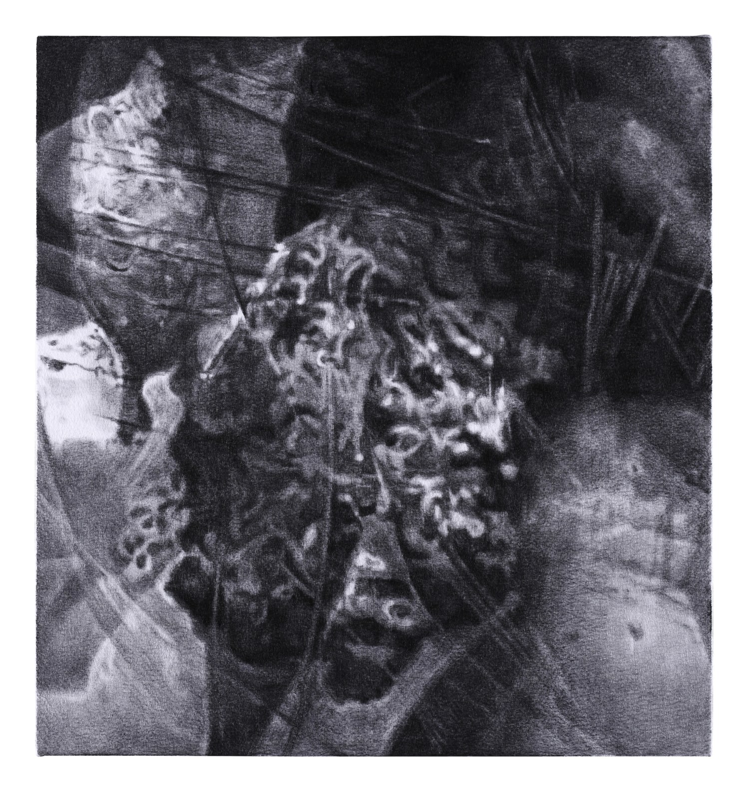 ZHANG Yunyao, Study in Three Heads 三个头部的习作, 2017