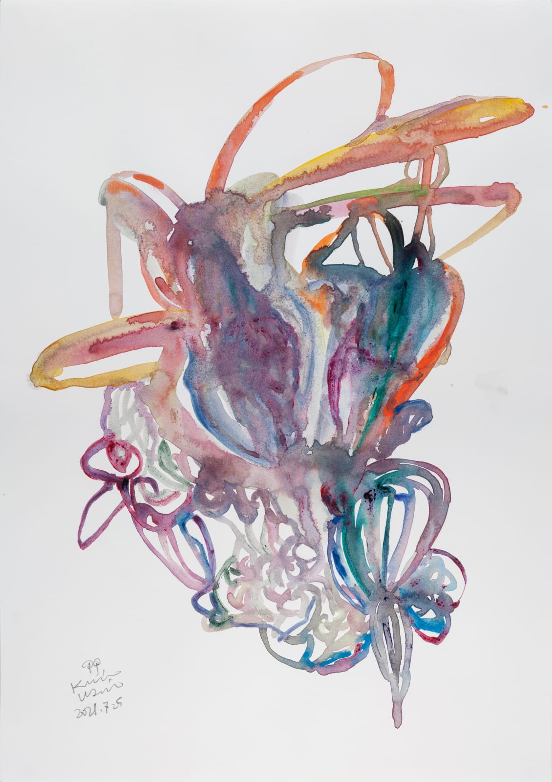 Kumi Usui, l'm Drawing & Drawing 2021 #197 埋头画画 2021 #197, 2021
