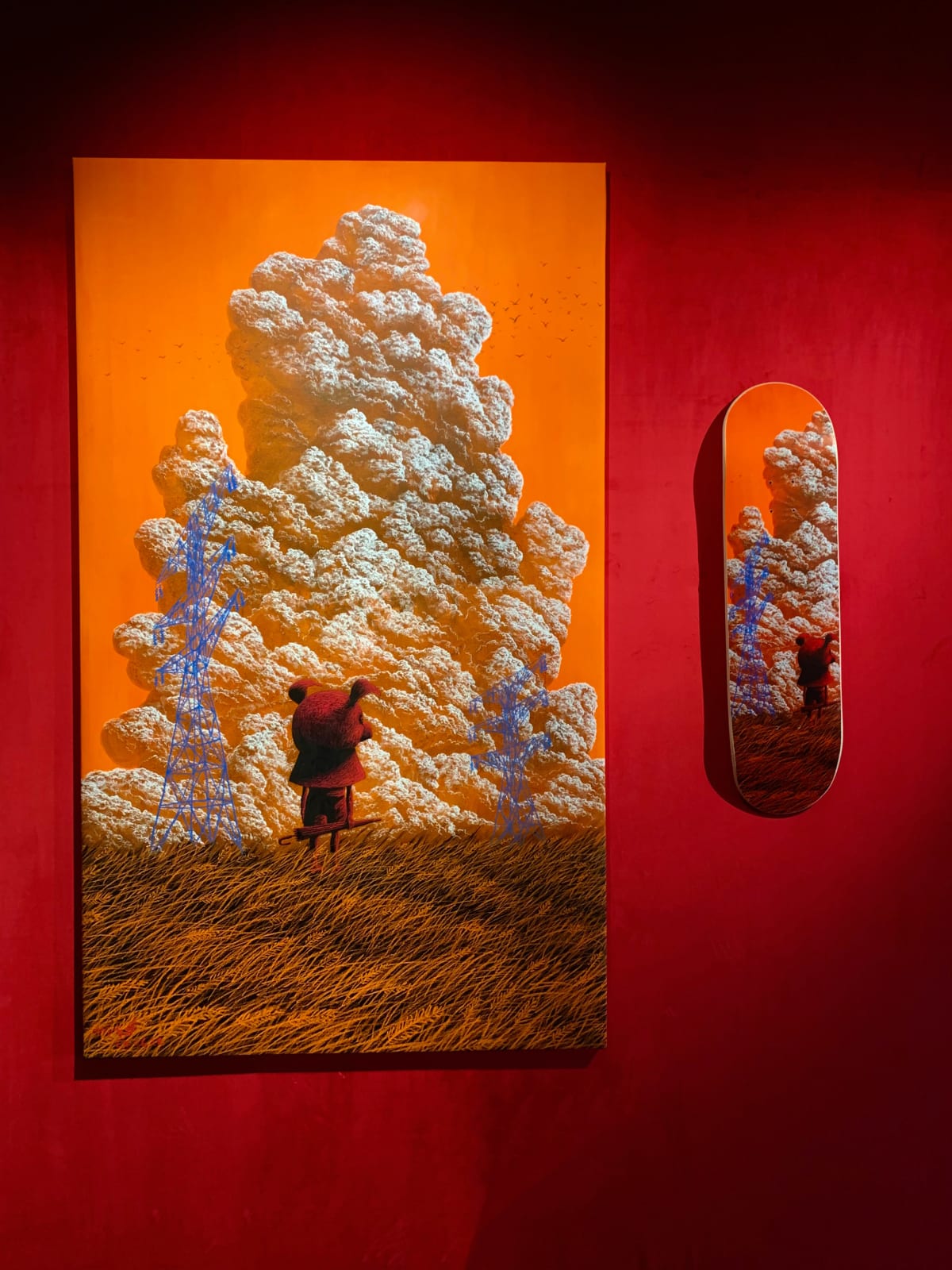 Lee Gihun, Masquerade - 44 Skateboard Artist Proof, 2025