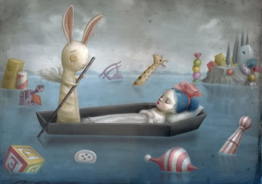 Nicoletta Ceccoli, Passaggio Blu, 2010