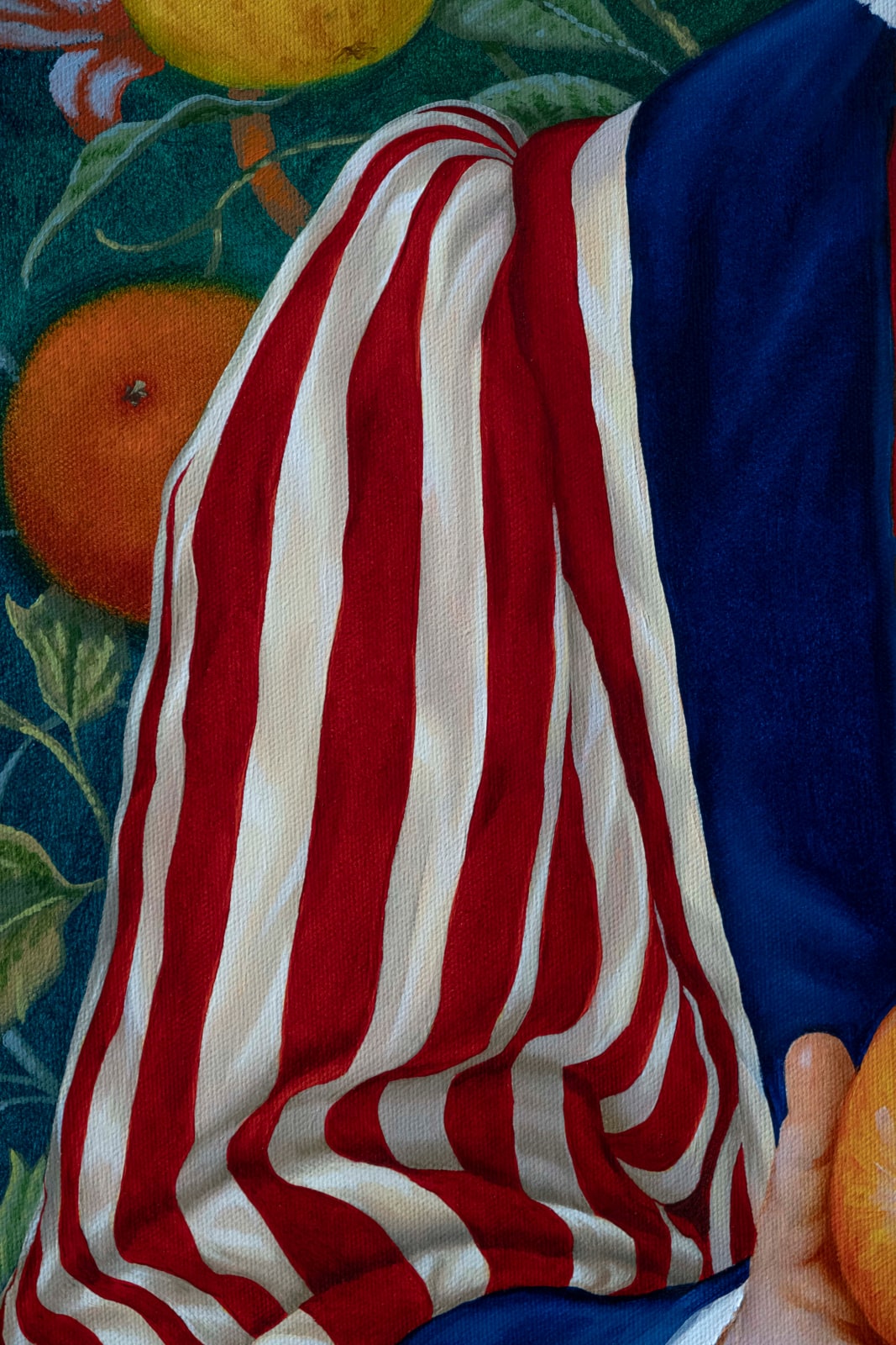 Elen Bezhen, Portrait with an Apple, 2025