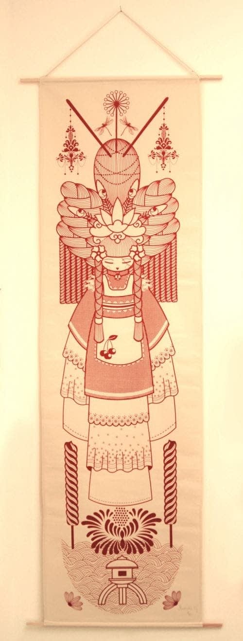 Koralie, Kakemono #3, 2008