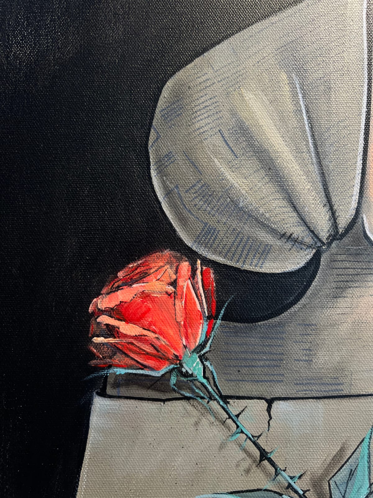 Shamsia Hassani, Untitled #17 from “Love” Series, 2023