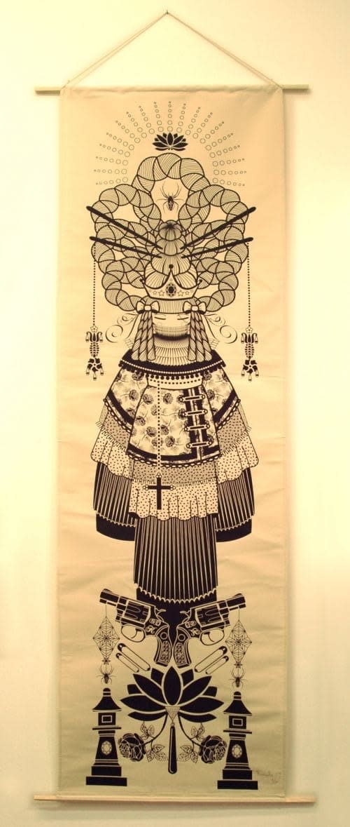 Koralie, Kakemono #2, 2008