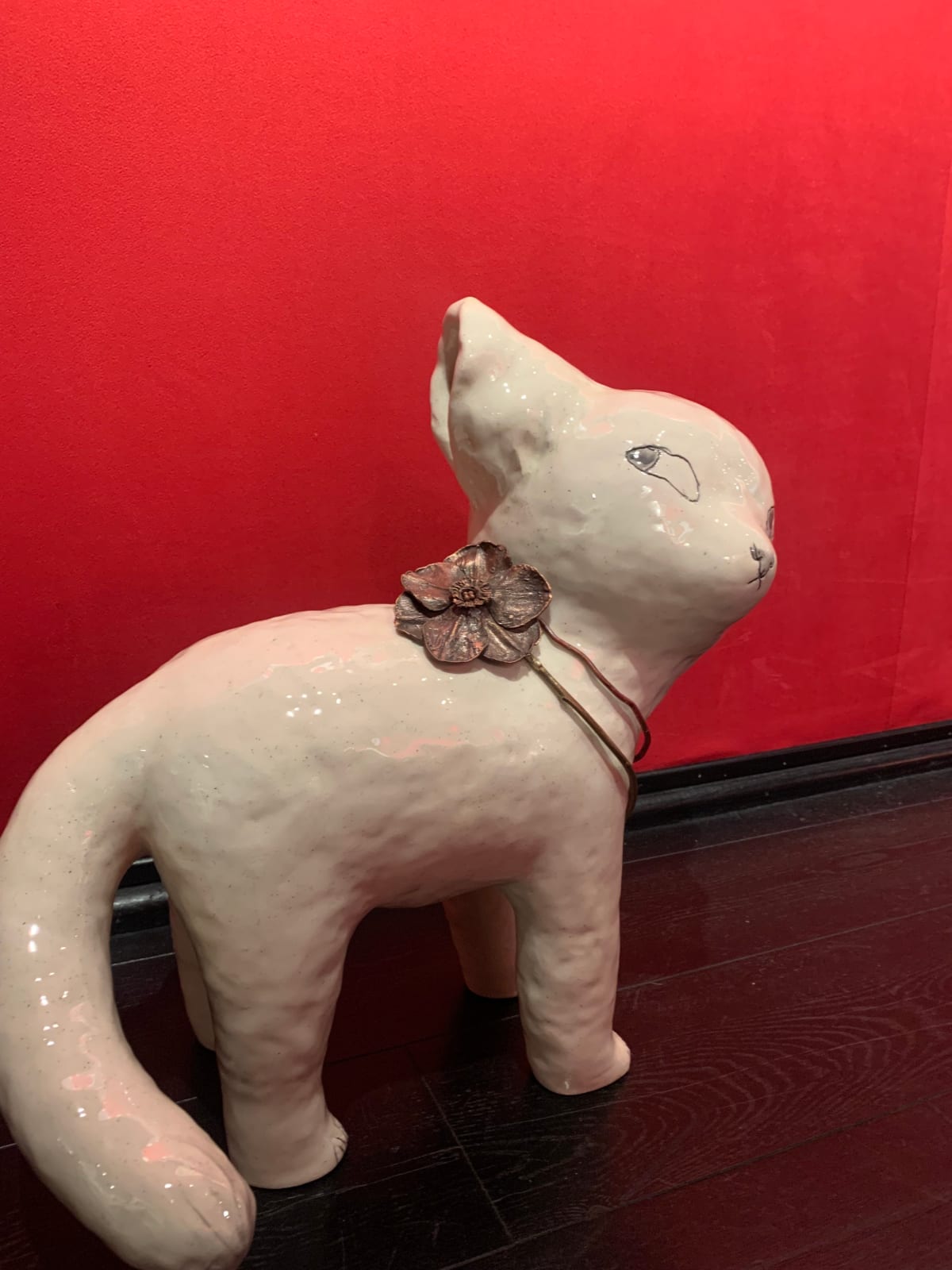 Clémentine De Chabaneix, Chat au collier, 2022