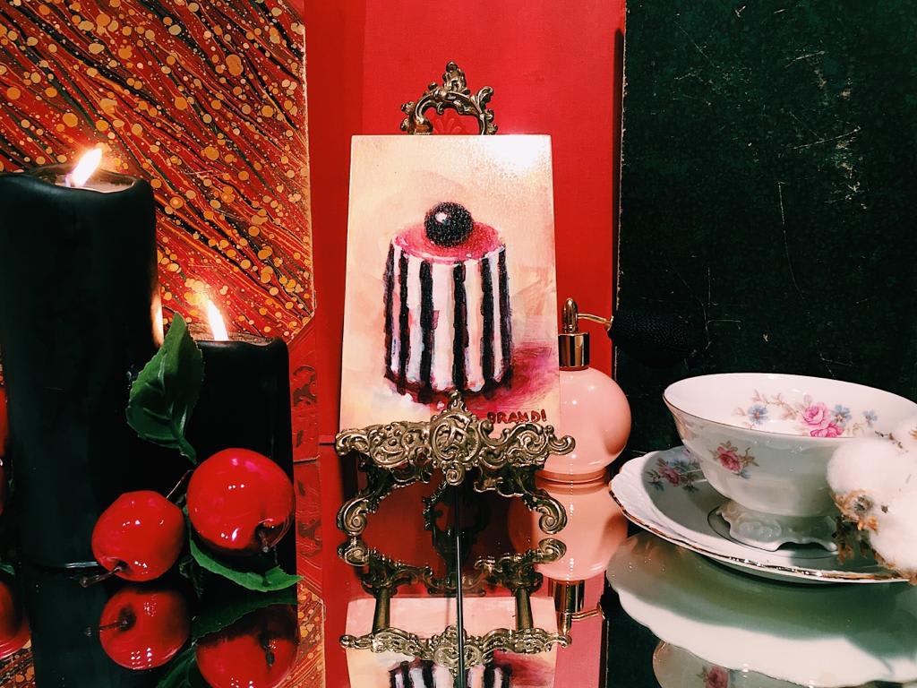 Brandi Milne, Cake Studies n.2, 2019