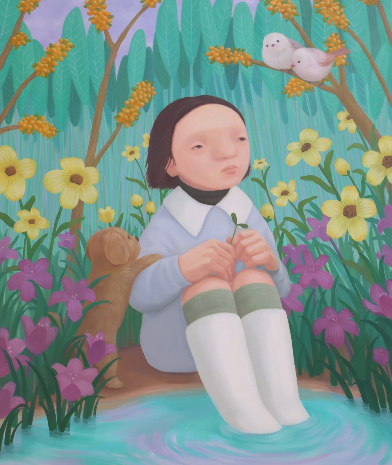 Yu Gyeong Cheon, My dream forest, 2023