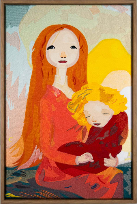Joe Sorren x Studio Gota, Mother and Child, 2025