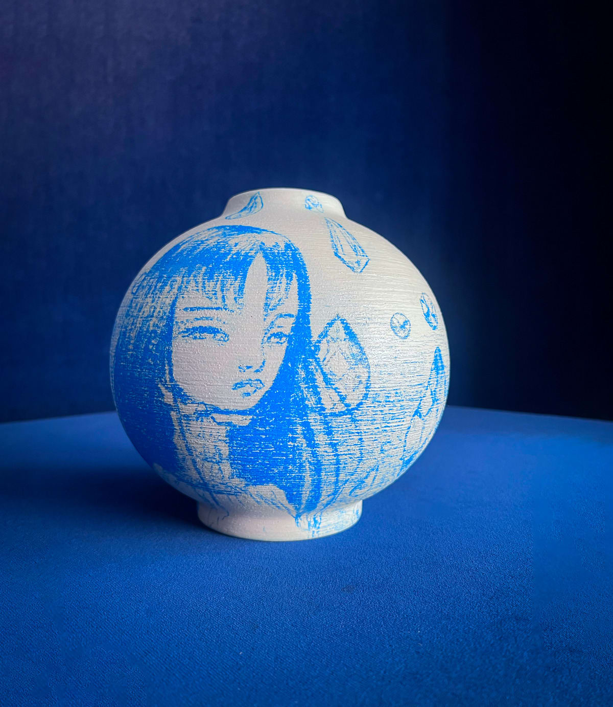 Kukula, Crystal Blue , 2024