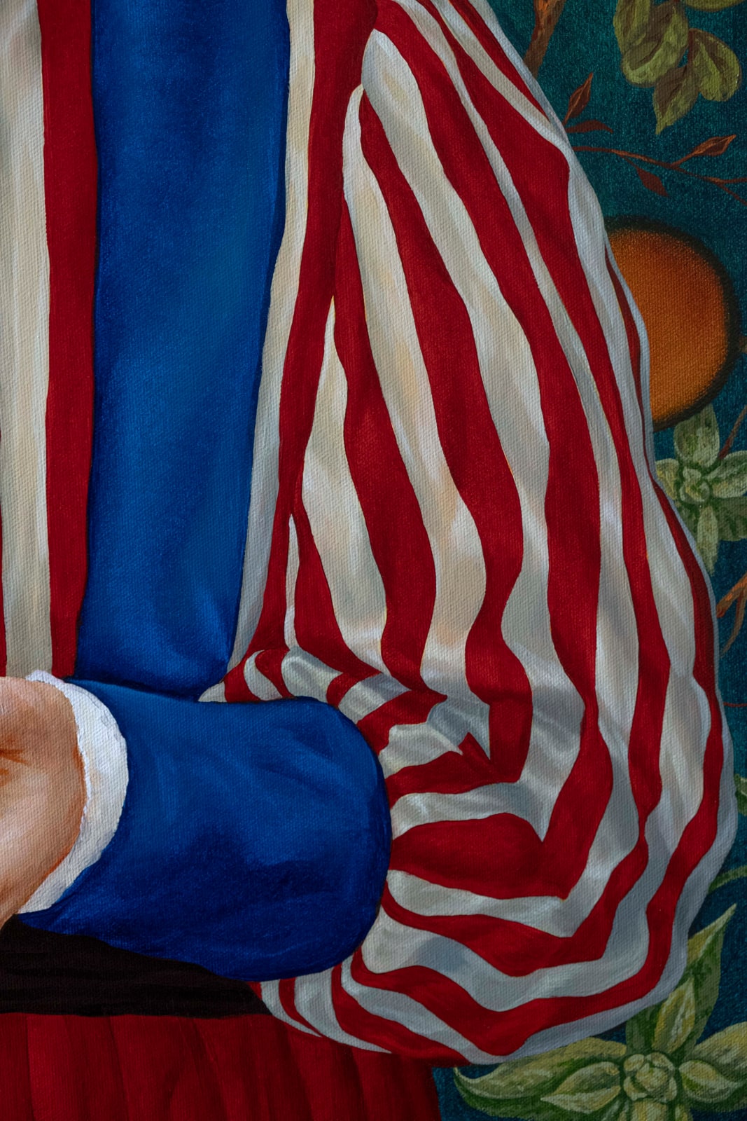 Elen Bezhen, Portrait with an Apple, 2025