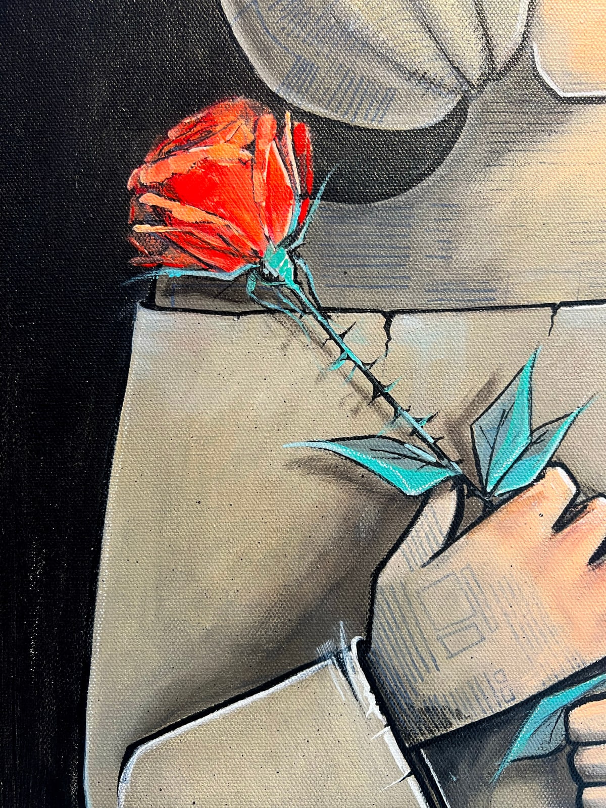 Shamsia Hassani, Untitled #17 from “Love” Series, 2023
