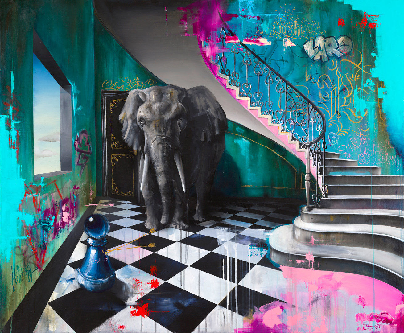 Tommy Fiendish, Pink Elephant M