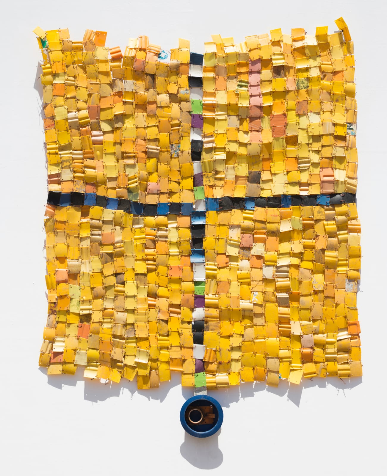 Serge Attukwei Clottey, Become your behavior, 2018